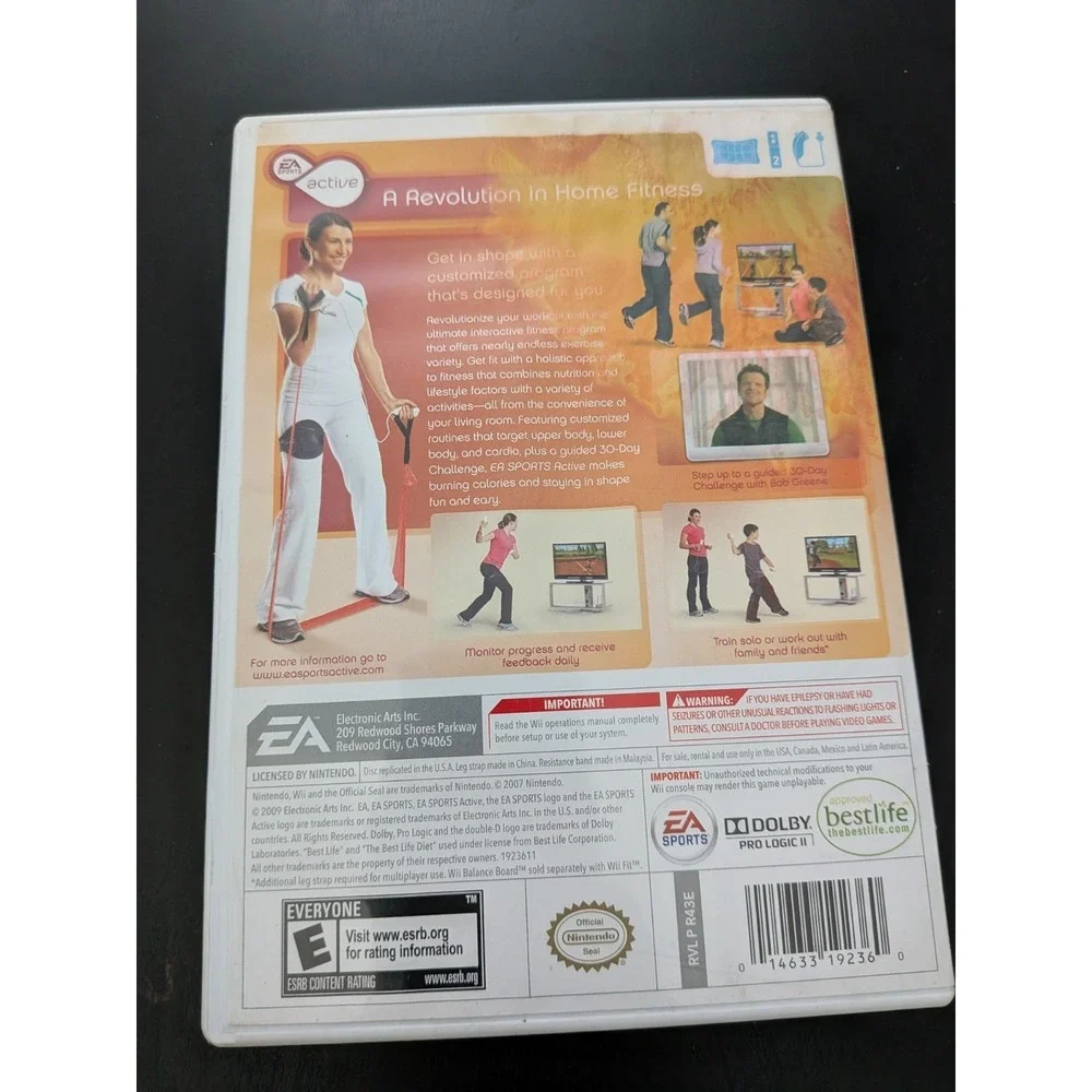 Nintendo Wii Active Personal Trainer - CIB Complete  EA Sports  Video Game